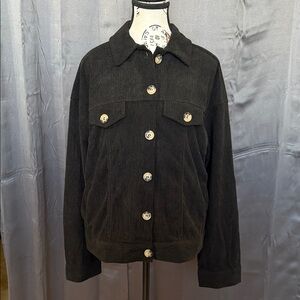 Black Corduroy Jacket